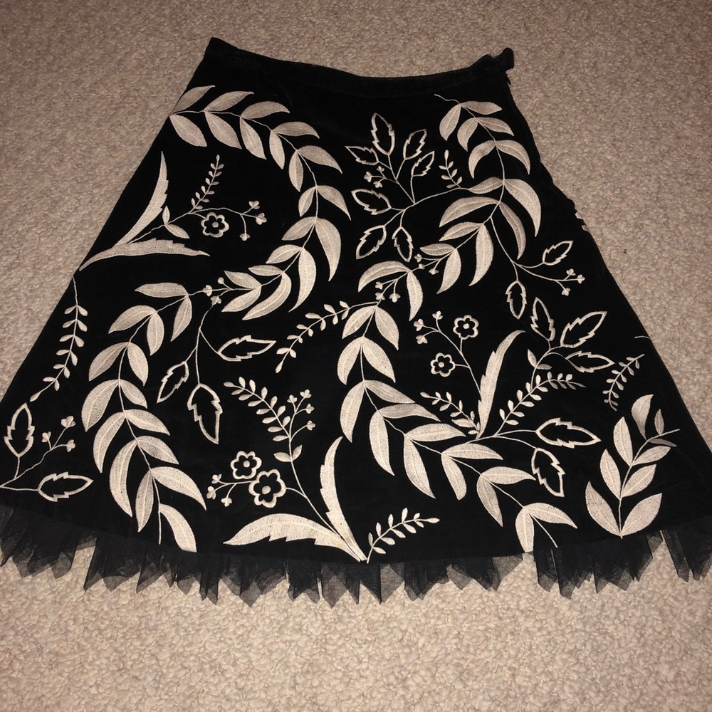 Suede Skirt